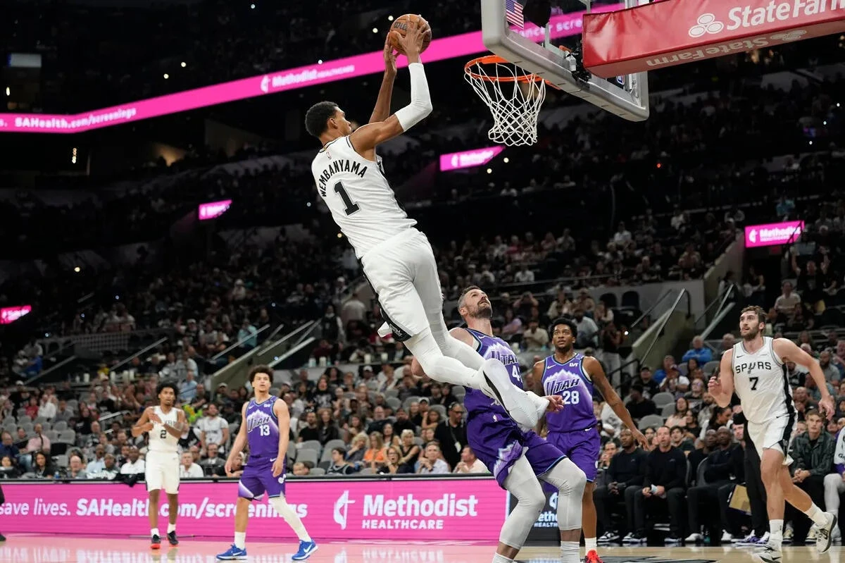 Penampilan Harper dan Wembanyama Menggemparkan Media Sosial