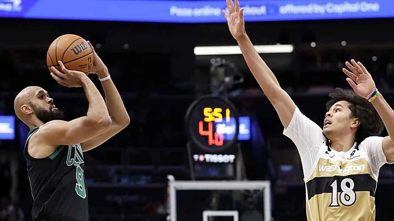 Derrick White Cetak Rekor saat Tumbangkan Wizards