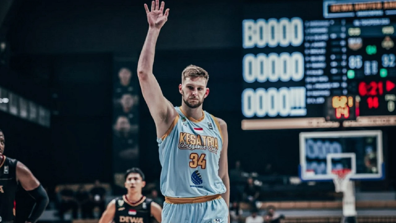 CJ Gettys Kembali Direkrut Kesatria Bengawan Solo