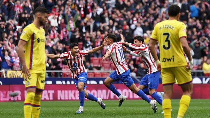 Atletico Menang 1-0 atas Getafe, Naik ke Posisi 3